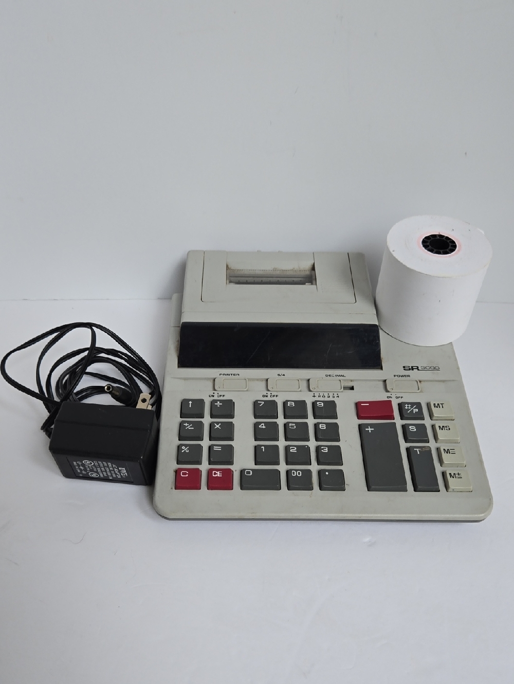 Vintage Printing Calculator SR3000 Model 329.5874
